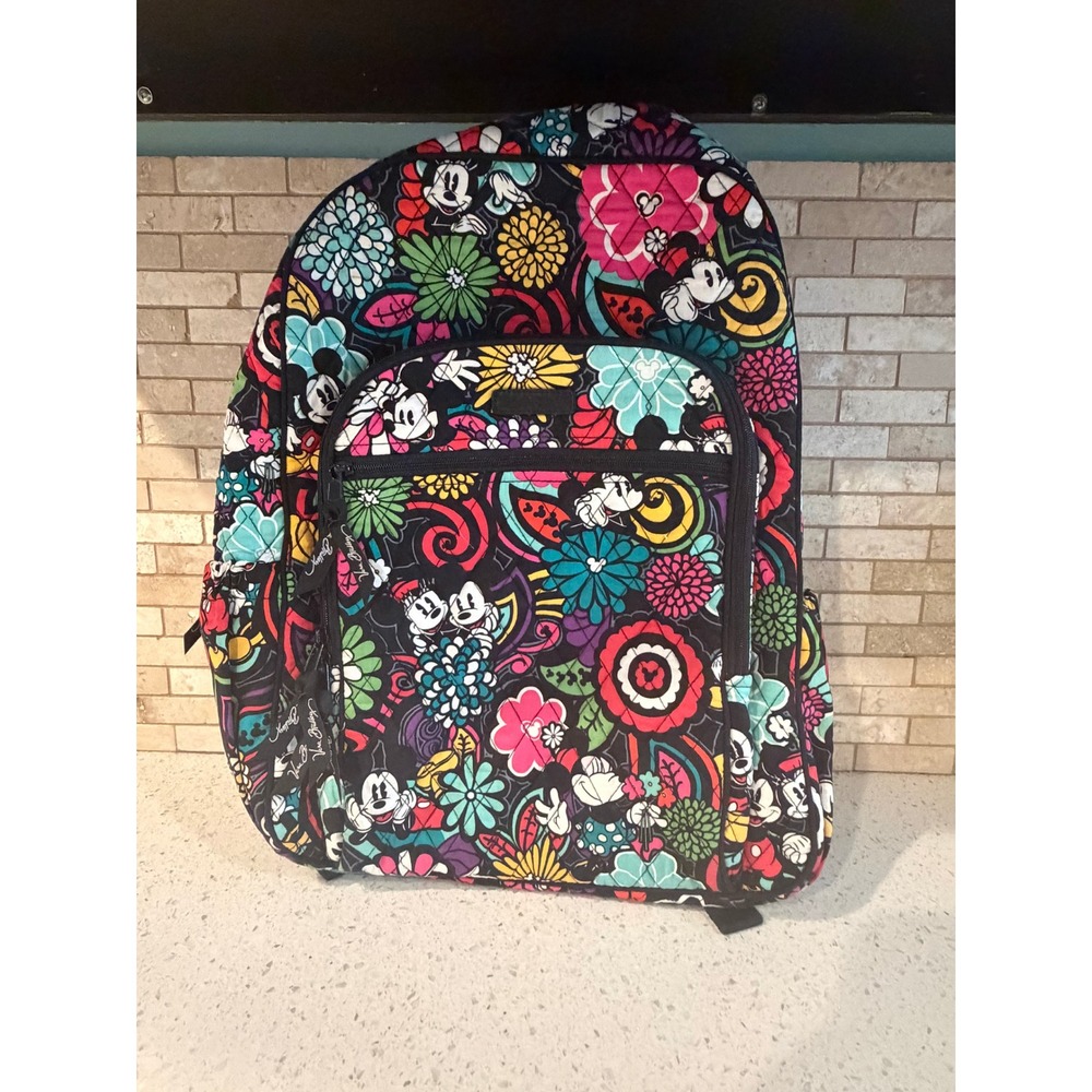 Vera Bradley Disney Campus Backpack Midnight with Mickey